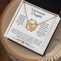 My Beautiful Daughter - Love & Light - Interlocking Hearts Necklace