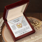 My Beautiful Daughter - Love & Light - Interlocking Hearts Necklace